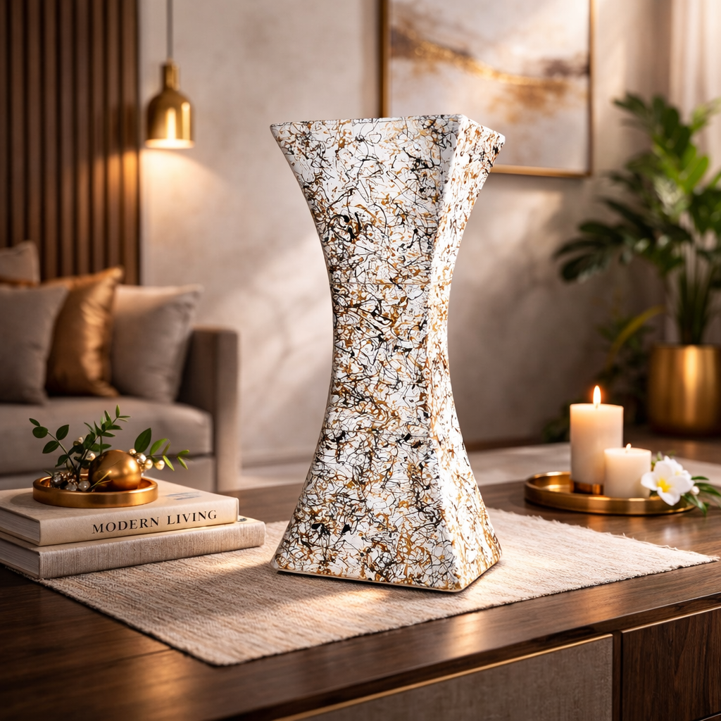 Marble Texture Vase