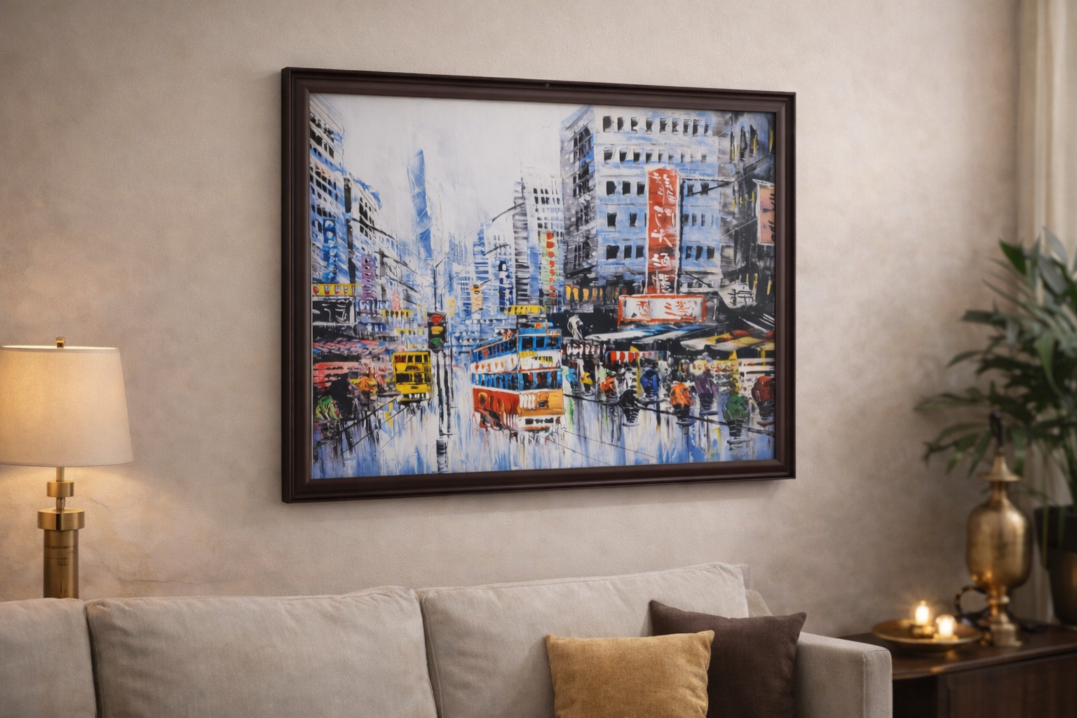 Cityscape Painting